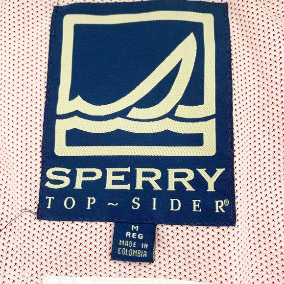 Sperry Top Sider Red 1/4 Zip SweatsHirt Sweater - Picture 6 of 11